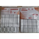 Шторка для ванной Zerix SCP-011-180x180 из PEVA (полиэтиленвинилацетата) (Узор 