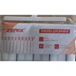 Шторка для ванной Zerix SCP-011-180x180 из PEVA (полиэтиленвинилацетата) (Узор 