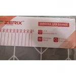 Шторка для ванной Zerix SCP-012-180x180 из PEVA (полиэтиленвинилацетата) (Узор 