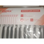 Шторка для ванной Zerix SCP-013-240x200 из PEVA (полиэтиленвинилацетата) (Узор 