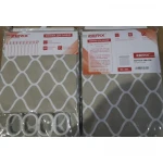 Шторка для ванной Zerix SCP-014-180x200 из PEVA (полиэтиленвинилацетата) (Узор 