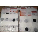 Шторка для ванной Zerix SCP-018-180x200 из PEVA (полиэтиленвинилацетата) (Узор 