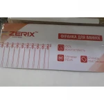 Шторка для ванной Zerix SCP-021-180x180 из PEVA (полиэтиленвинилацетата) (Цвет белый 3-Д) (ZX6094)
