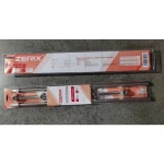 Штанга для шторки телескопическая с полотенцедержателем Zerix CRS-D-75x125 75cm-125cm (нержавеющая сталь) (блистер) (ZX6098)