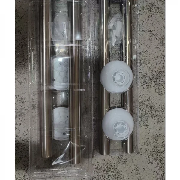 Штанга для шторки угловая Zerix CRS-A-80x80 80x80cm (нержавеющая сталь) (блистер) (ZX6100)