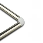 Штанга для шторки угловая Zerix CRS-A-90x90 90x90cm (нержавеющая сталь) (блистер) (ZX6101)