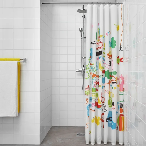 Штанга для шторки П-образная универсальная Zerix CRS-U-80x80x80 80x80x80cm, 80x160cm, 240cm (нержавеющая сталь) (блистер) (ZX6102)