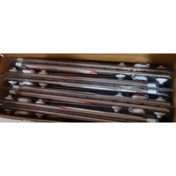 Штанга для шторки П-образная универсальная Zerix CRS-U-90x90x90 90x90x90cm, 90x180cm, 270cm (нержавеющая сталь) (Блистер) (ZX6103)