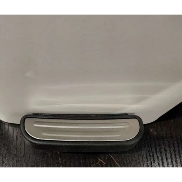 Мусорное ведро с плавным закрытием квадратное Zerix Kubix-TC0106 White 6 л (цвет белый) (ZX6109)