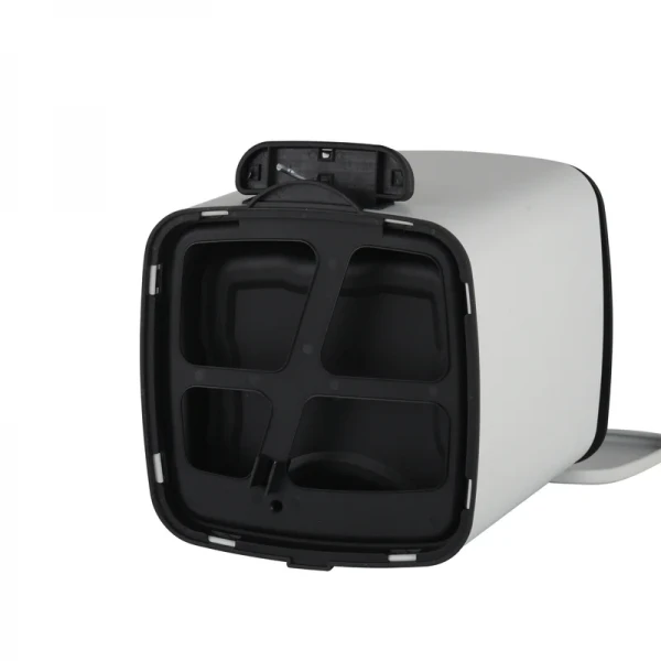 Мусорное ведро с плавным закрытием квадратное Zerix Kubix-TC0106 White 6 л (цвет белый) (ZX6109)