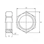 Контргайка SD Forte 1
