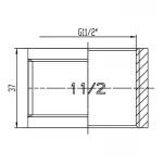 Муфта SD Forte 1
