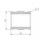 Муфта SD Forte 1/2