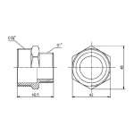 Ниппель редукционный SD Forte 1