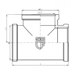 Трійник SD Forte 1