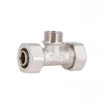 Тройник обжимной SD Plus 20х1/2