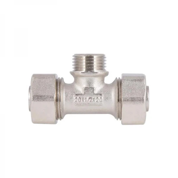 Тройник обжимной SD Plus 20х1/2