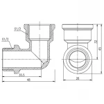 Уголок SD Forte 1/2