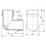 Уголок SD Forte 3/4