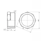Футорка SD Forte 1 1/2