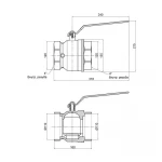 Кран шаровой SD Plus 4