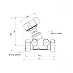 Балансировочный вентиль Icma 1