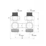 Вентиль двухтрубный Icma 1/2