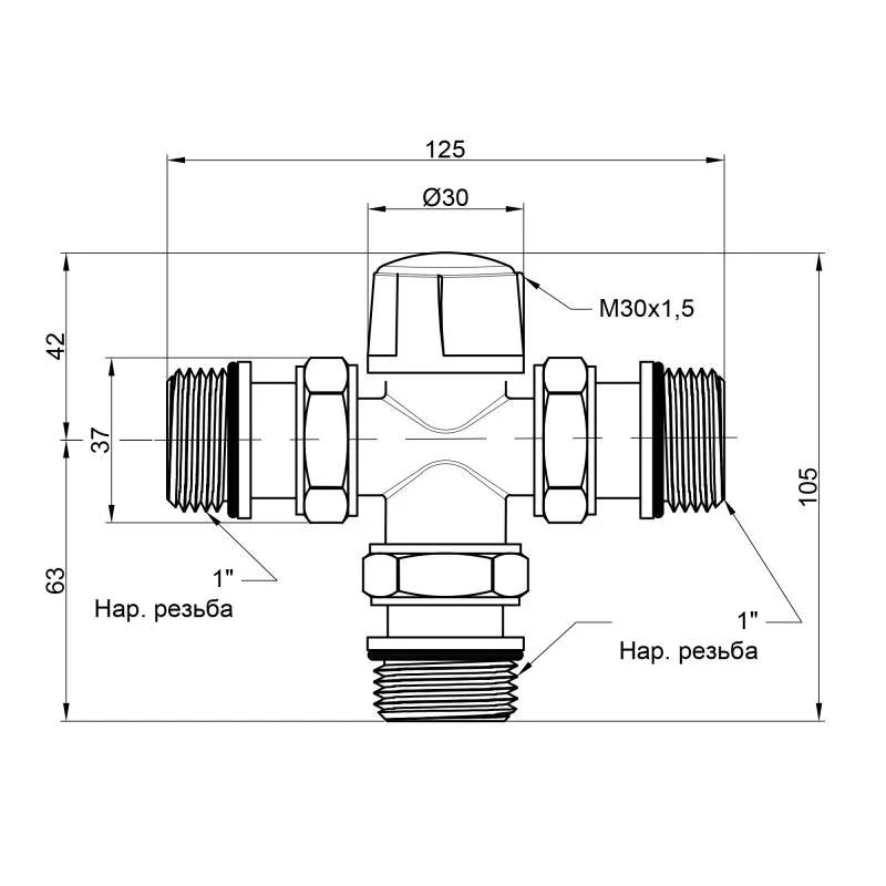 Зонный вентиль Icma 1