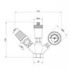 Группа безопасности котла SD Plus 1