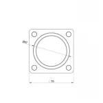 Заглушка Icma для коллектора №790