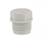 Заглушка PPR Blue Ocean с резьбой 20х1/2