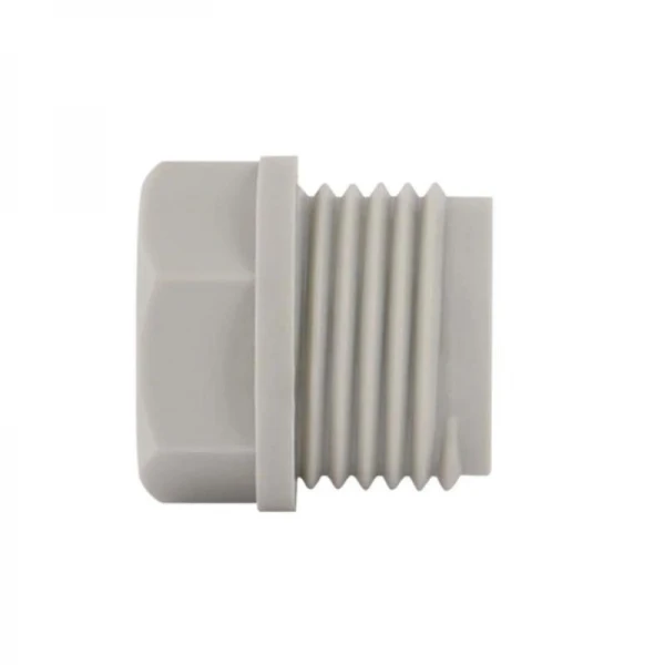 Заглушка PPR Blue Ocean с резьбой 20х1/2