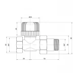 Кран радиаторный Icma 3/4