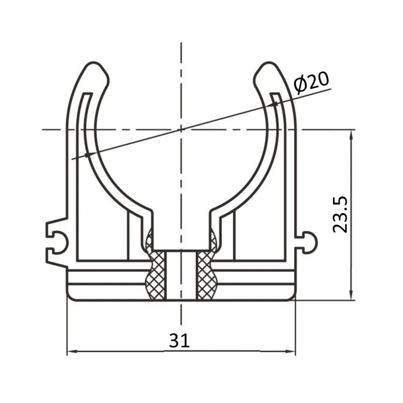 Кріплення PPR Blue Ocean 20