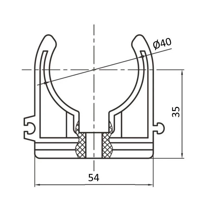 Кріплення PPR Blue Ocean 40