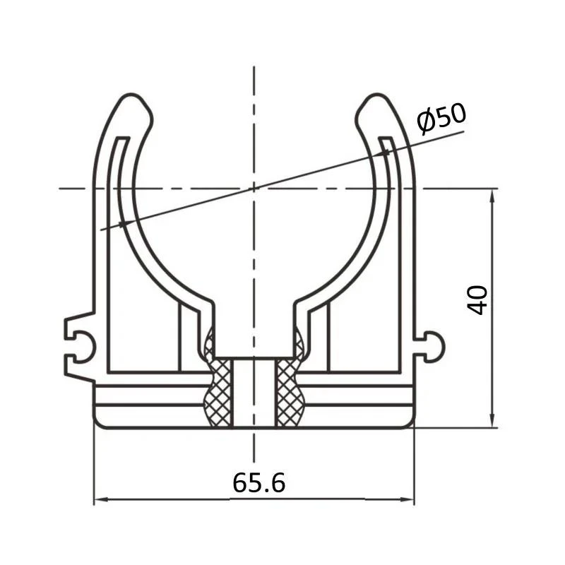 Кріплення PPR Blue Ocean 50