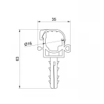 Крепеж SD Plus 16 SD09916