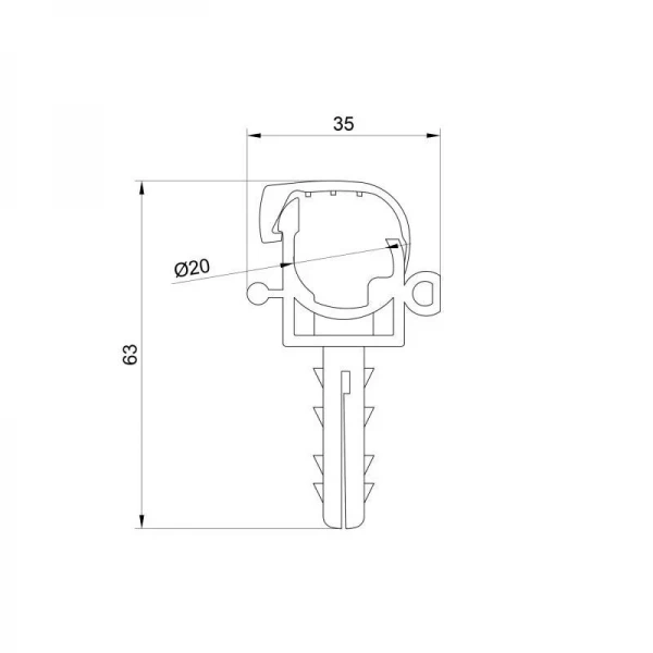 Крепеж SD Plus 20 SD09920