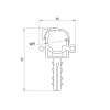 Крепеж SD Plus 26 SD09926