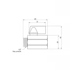 Кран шаровой SD Plus 