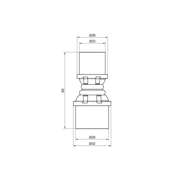 Муфта пресс Icma 26х20 №400