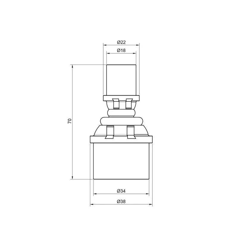 Муфта пресс Icma 32х16 №400