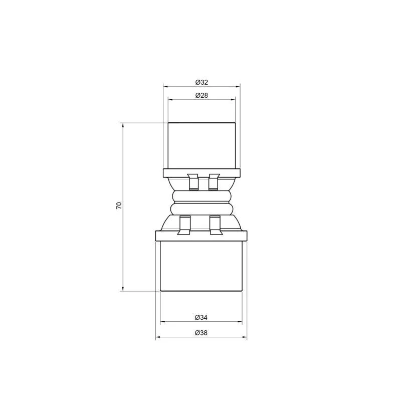 Муфта пресс Icma 32х26 №400