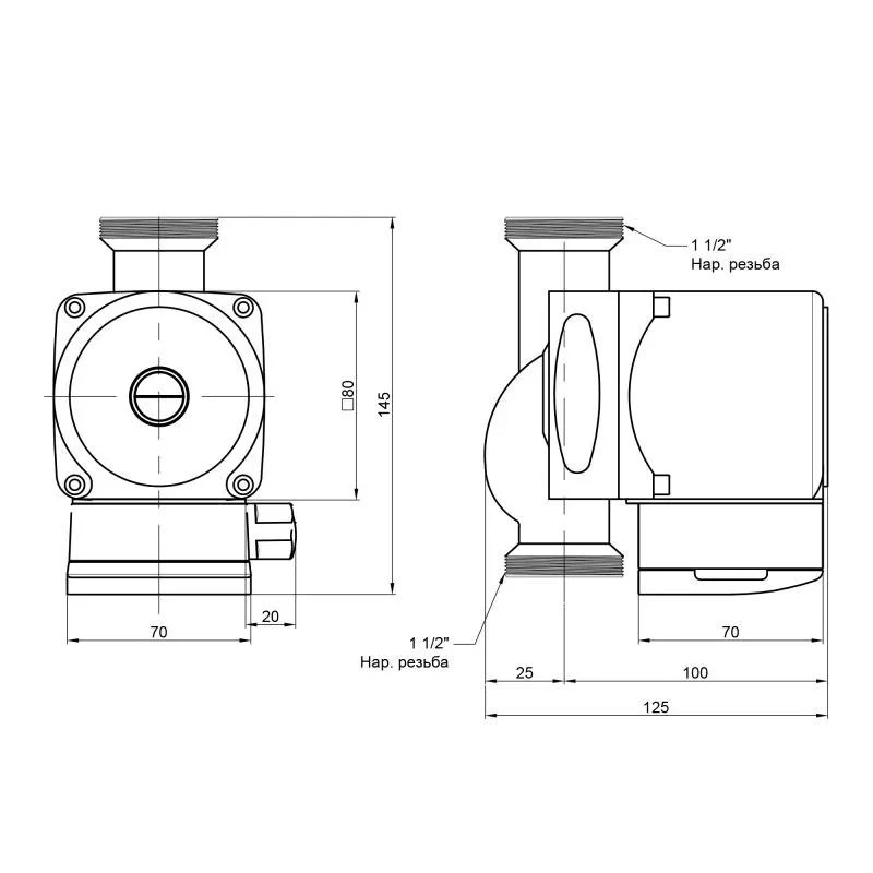 Насос Grundfos Icma 25/60 №P321