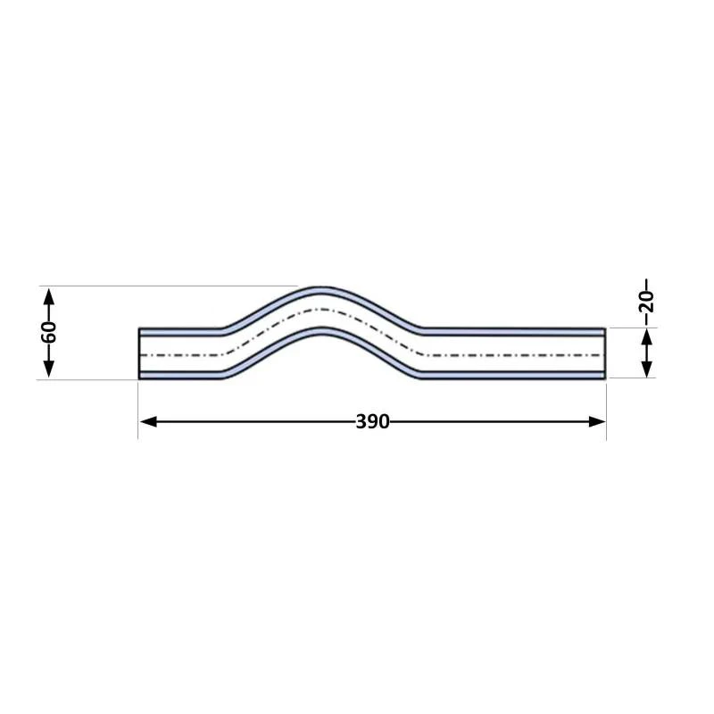 Обвід довгий PPR Blue Ocean 20