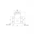 Обратный клапан SD Plus 1