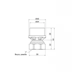 Переходник пресс Icma 32х1
