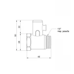 Підривний клапан Icma 1/2