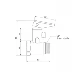 Підривний клапан Icma 1/2