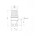 Предохранительный клапан SD Plus 1/2